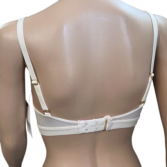 Lively The Busty Bralette Size 1 Geometric Print Triangle Wireless Bra Unpadded - Picture 5 of 8